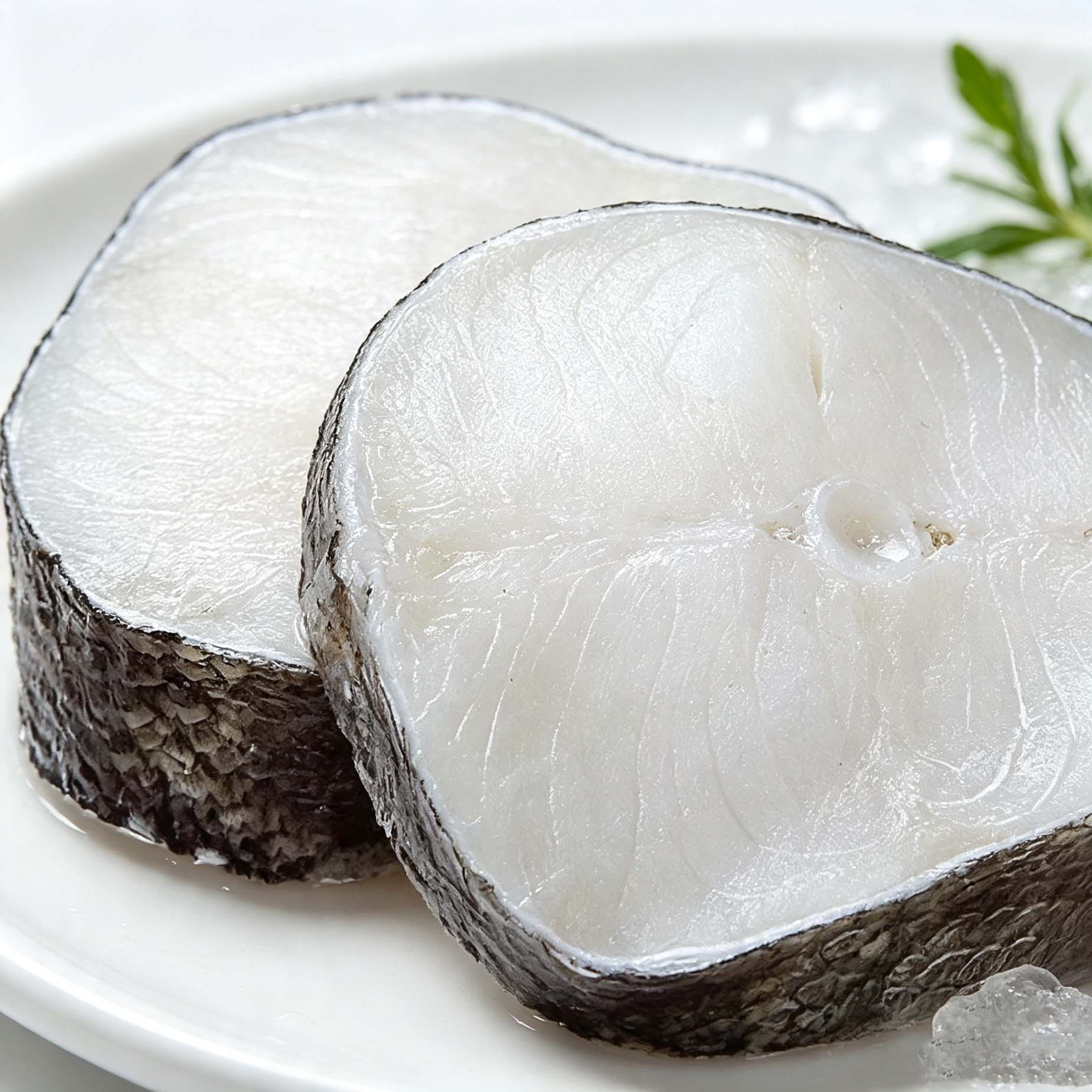 Frozen Round Cut Cod Steak
